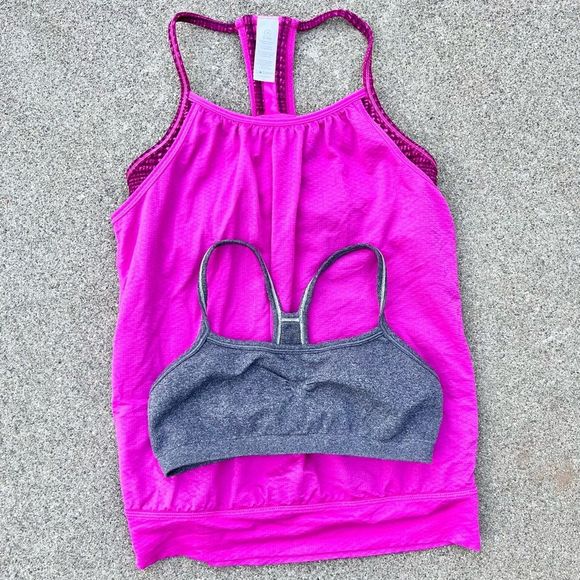 Ivivva Other - Ivivva Lululemon Girls Size 10 Tank And Bra Bundle